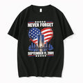 Premium Never Forget September 11 2001 Memorial Day American Flag Tshirts