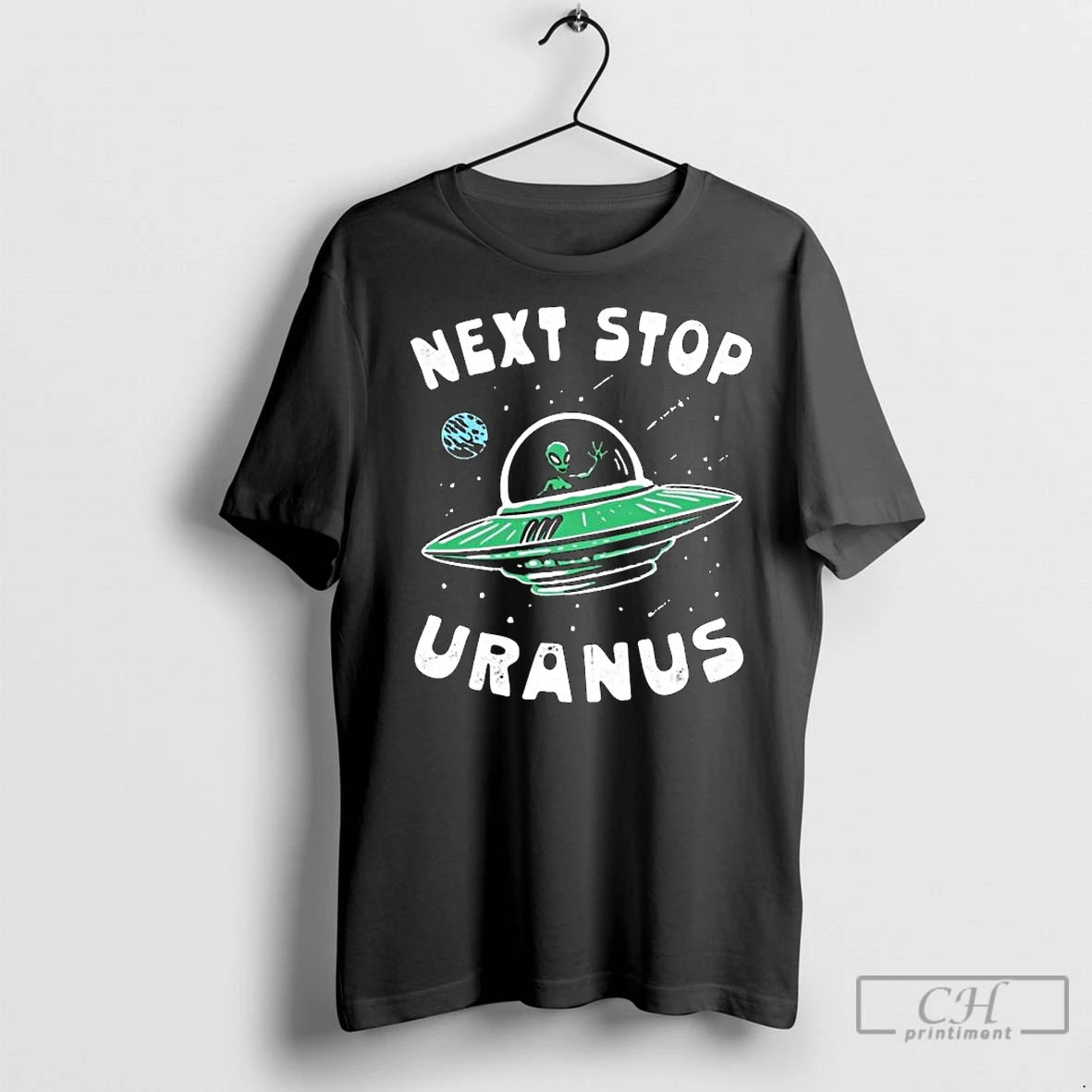 Premium Next Stop Uranus Ufo Long Sleve