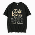 Premium Noah Kahan Concert Merchandise The Great Divide Tour 26 City Dates Tshirts