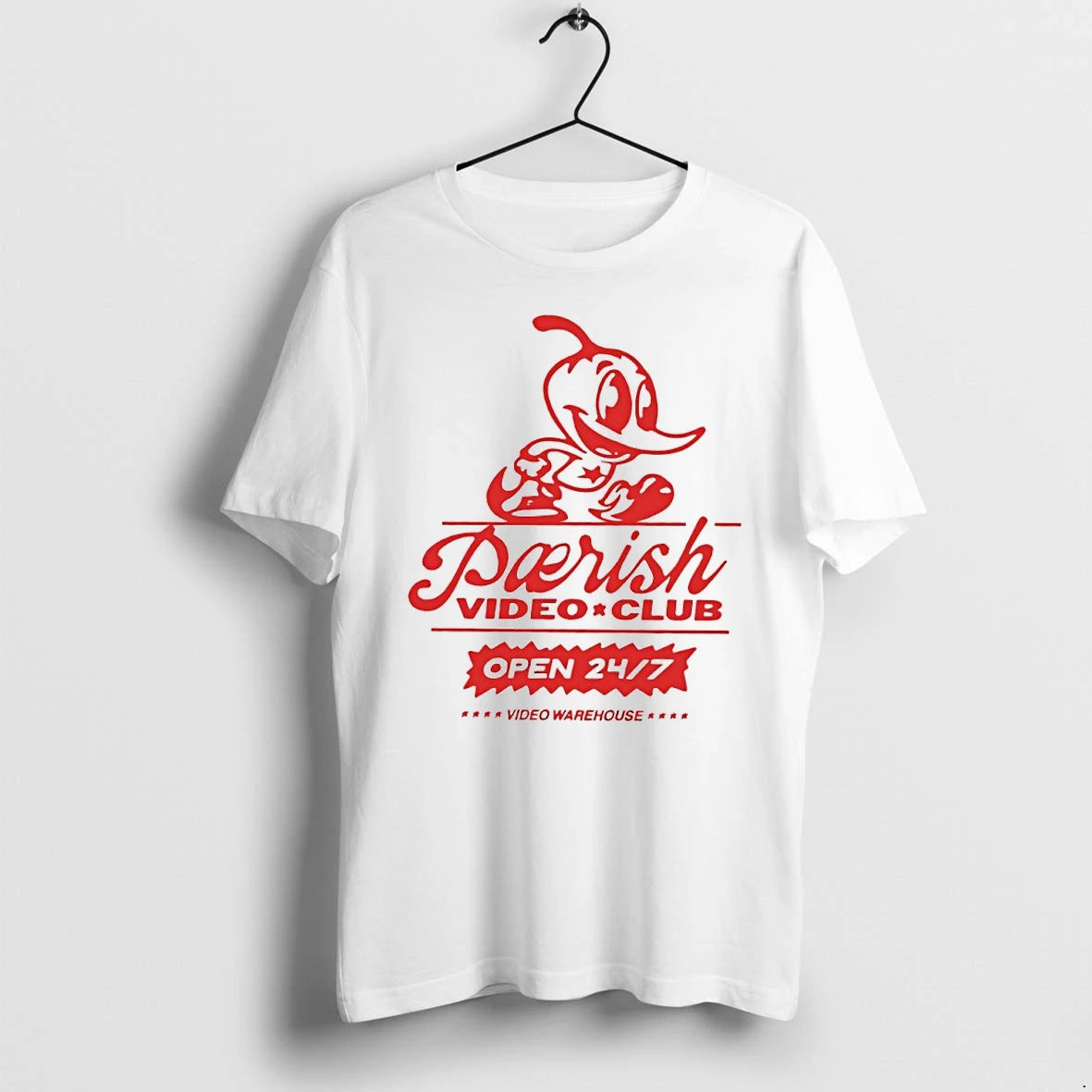 Premium Paerish Video Club Open 24 7 Video Warehouse Tshirts