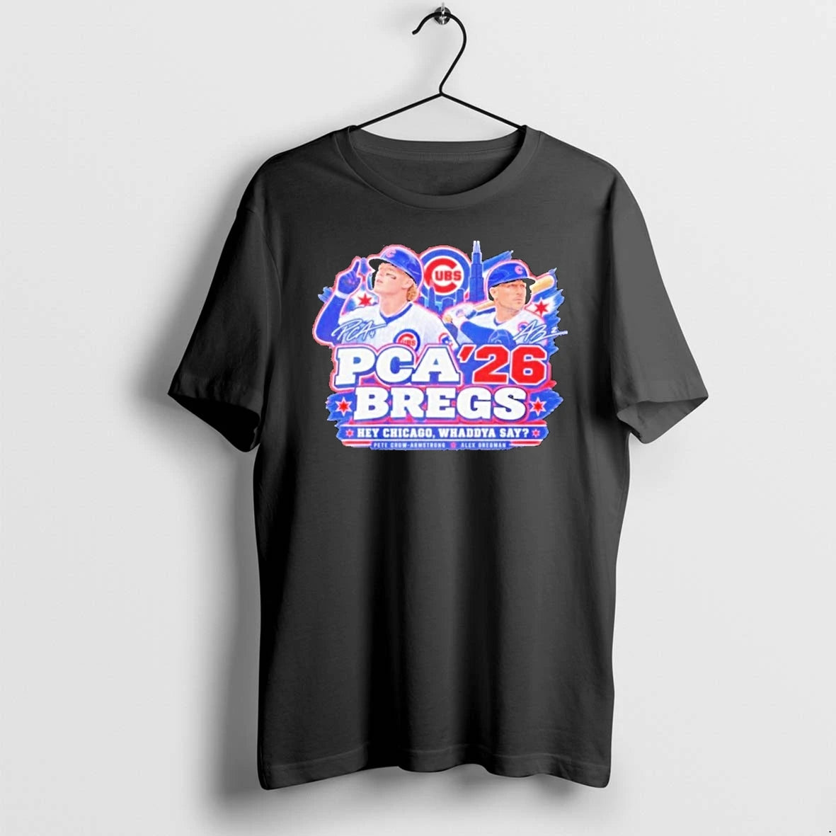 Premium Pete Crow Armstrong Alex Bregman Pca 26 Bregs Vintage Tshirts