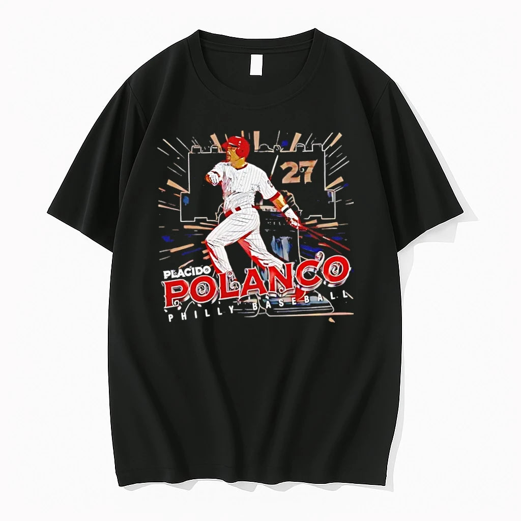 Premium Placido Polanco 27 Philadelphia Phillies Baseball Player Name Tshirts
