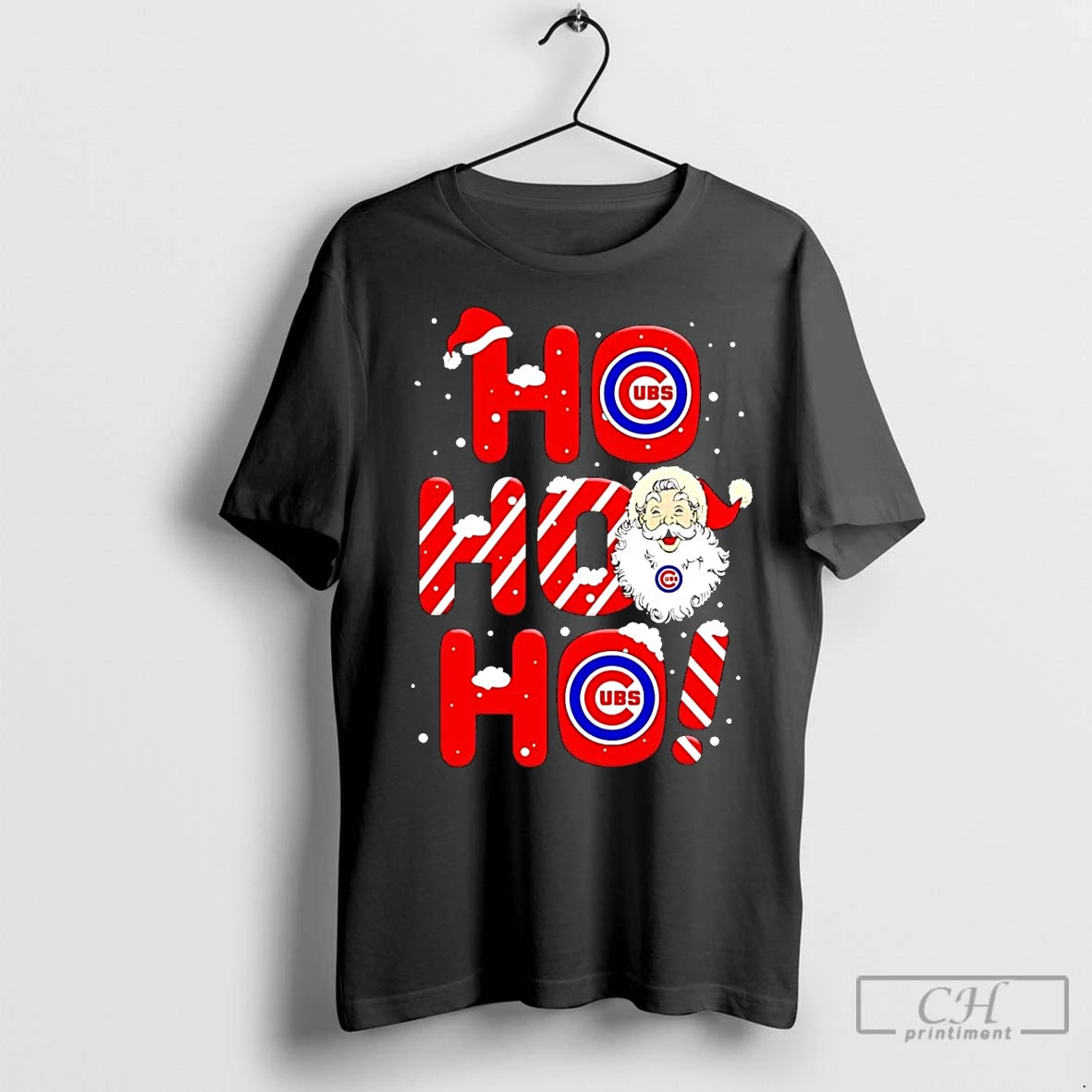 Premium Santa Claus Chicago Cubs Ho Ho Ho Merry Christmas