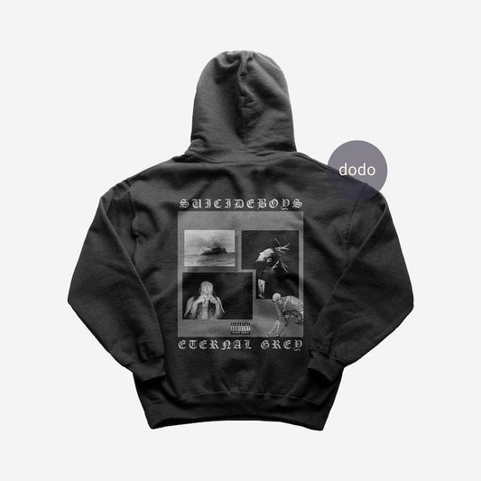 Premium Suicideboys Hoodie - Eternal Grey Album Hoodie - Suicideboys New Album Hoodie - Unisex Heavy Cotton Hoodie