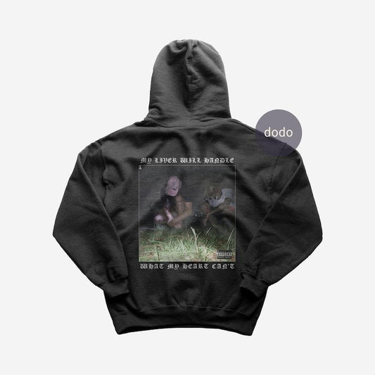 Premium Suicideboys Hoodie - My Liver Will Handle What My Heart Can't Album Hoodie - Suicideboys New Album Hoodie-Unisex Heavy Cotton Hoodie