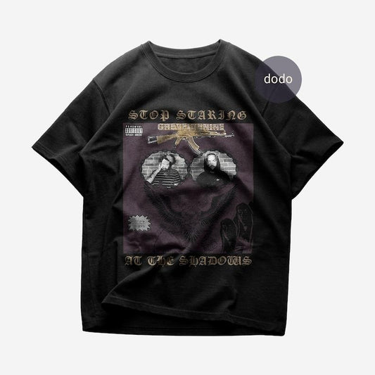 Premium Suicideboys T-Shirt - Stop Staring At The Shadows Album T-Shirt - Suicideboys New Album T-Shirt - Unisex Heavy Cotton Tee
