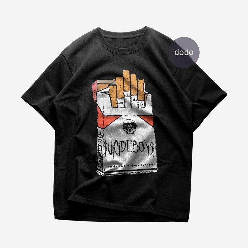 Premium Suicideboys T-Shirt - Suicideboys Cigarette Album Shirt - Suicideboys New Album Shirt -Unisex Heavy Cotton Tee