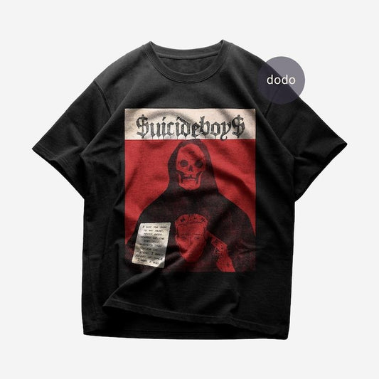 Premium Suicideboys T-Shirt - Suicideboys New Album Shirt - Suicideboys Christmas Shirt - Suicideboys Comics - Unisex Heavy Cotton Tee