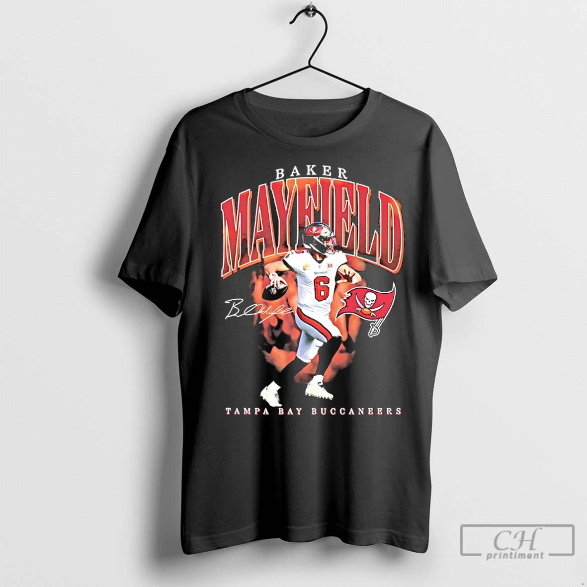 Premium Tampa Bay Buccaneers Baker Mayfield Player Signature Vintage