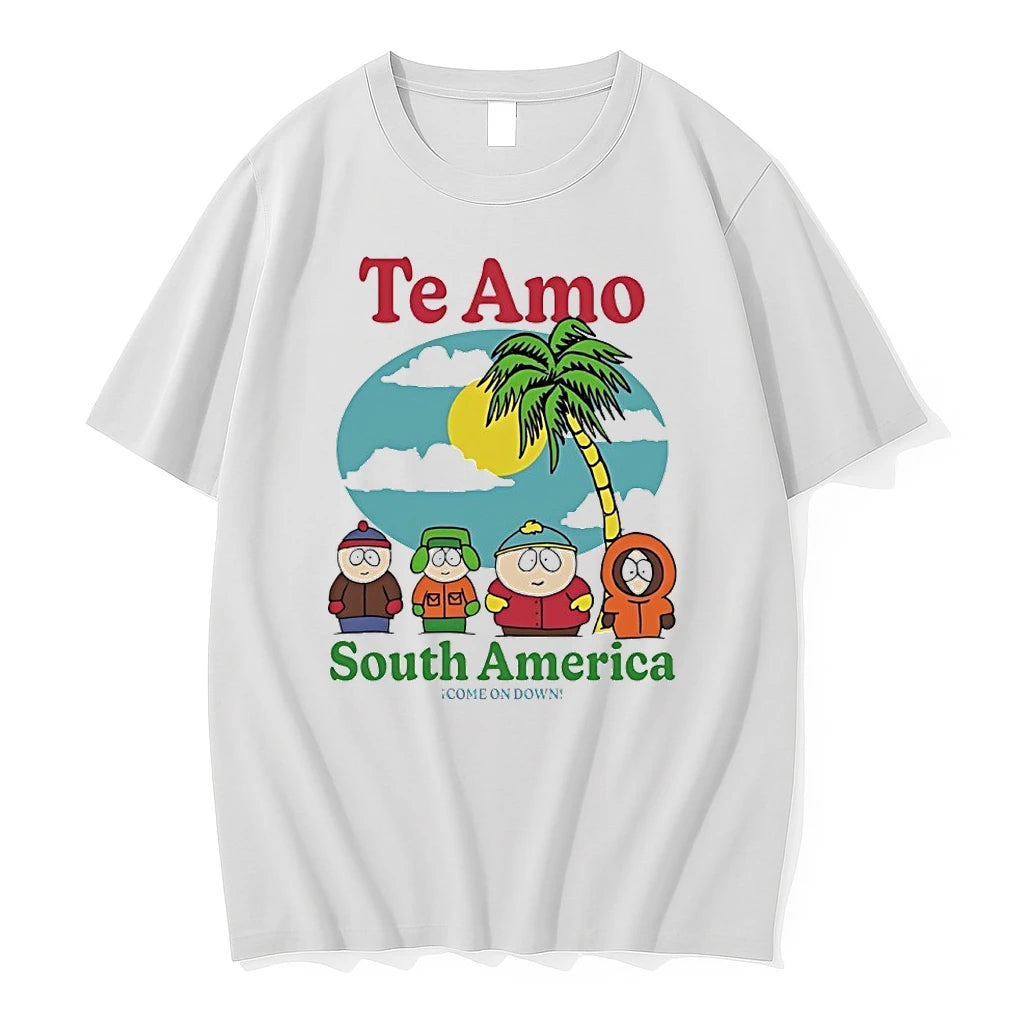 Premium Te Amo South America South Park Tshirts