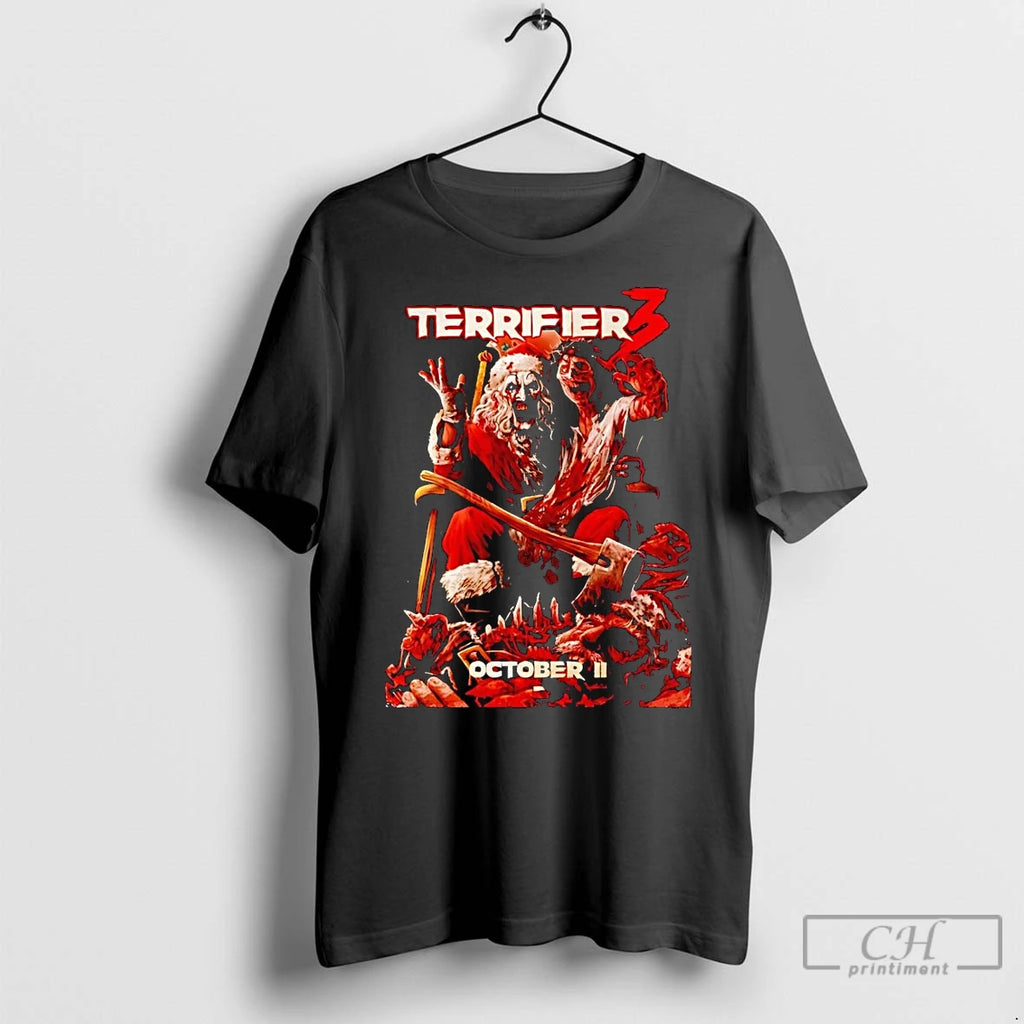 Premium Terrifier 3 October Santa Christmas