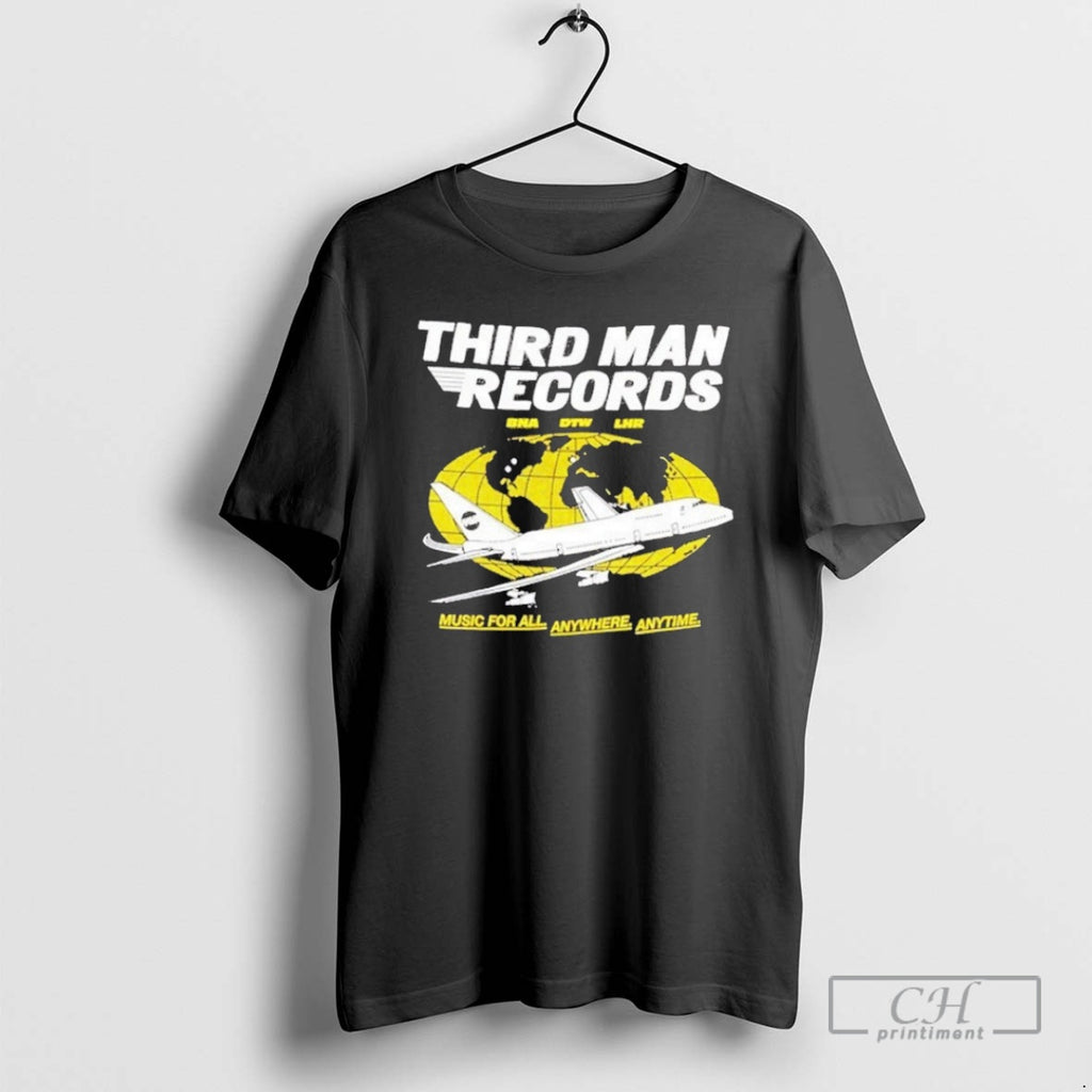 Premium Third Man Records X Music For All Anywhere Anytime Valley Archive Planet Globe
