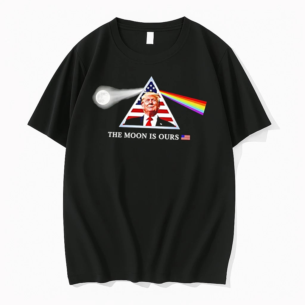 Premium Trump The Moon Is Ours Dark Side Of The Moon Tshirts