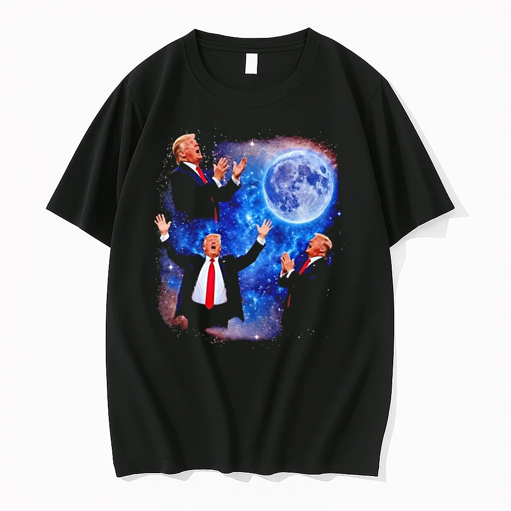 Premium Trump The Moon Is Ours Donald Trump Moon Meme Tshirts