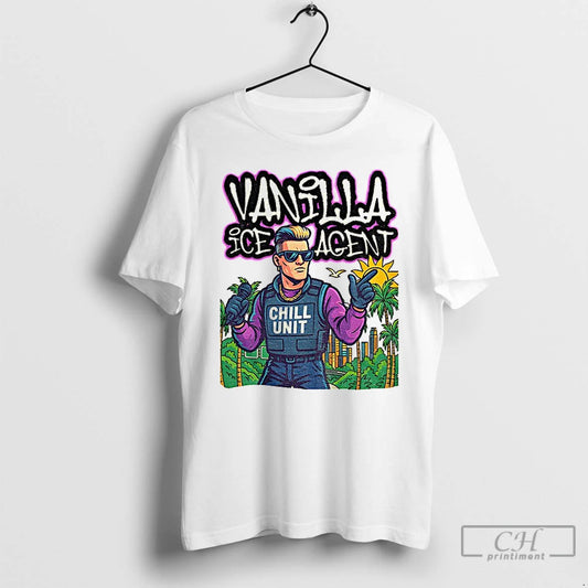 Premium Vanilla Ice Agent Chill Unit Meme Pop Culture Parody T-Shirts, Hoodie, Sweatshirt | WearSparks.com