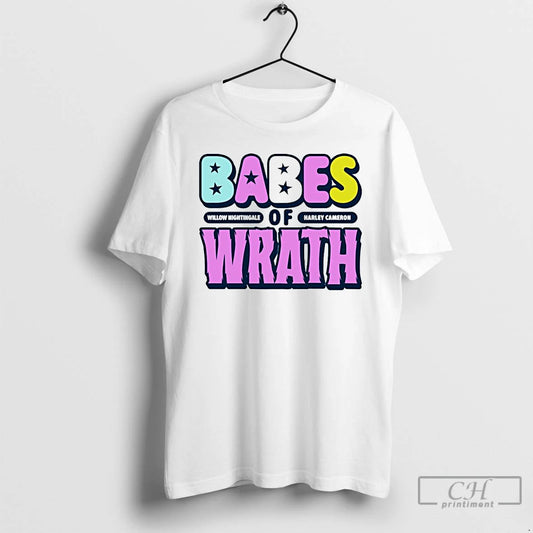 Premium Willow Nightingale Harley Cameron Babes Of Wrath Ornaments T-Shirts, Hoodie, Sweatshirt | WearSparks.com