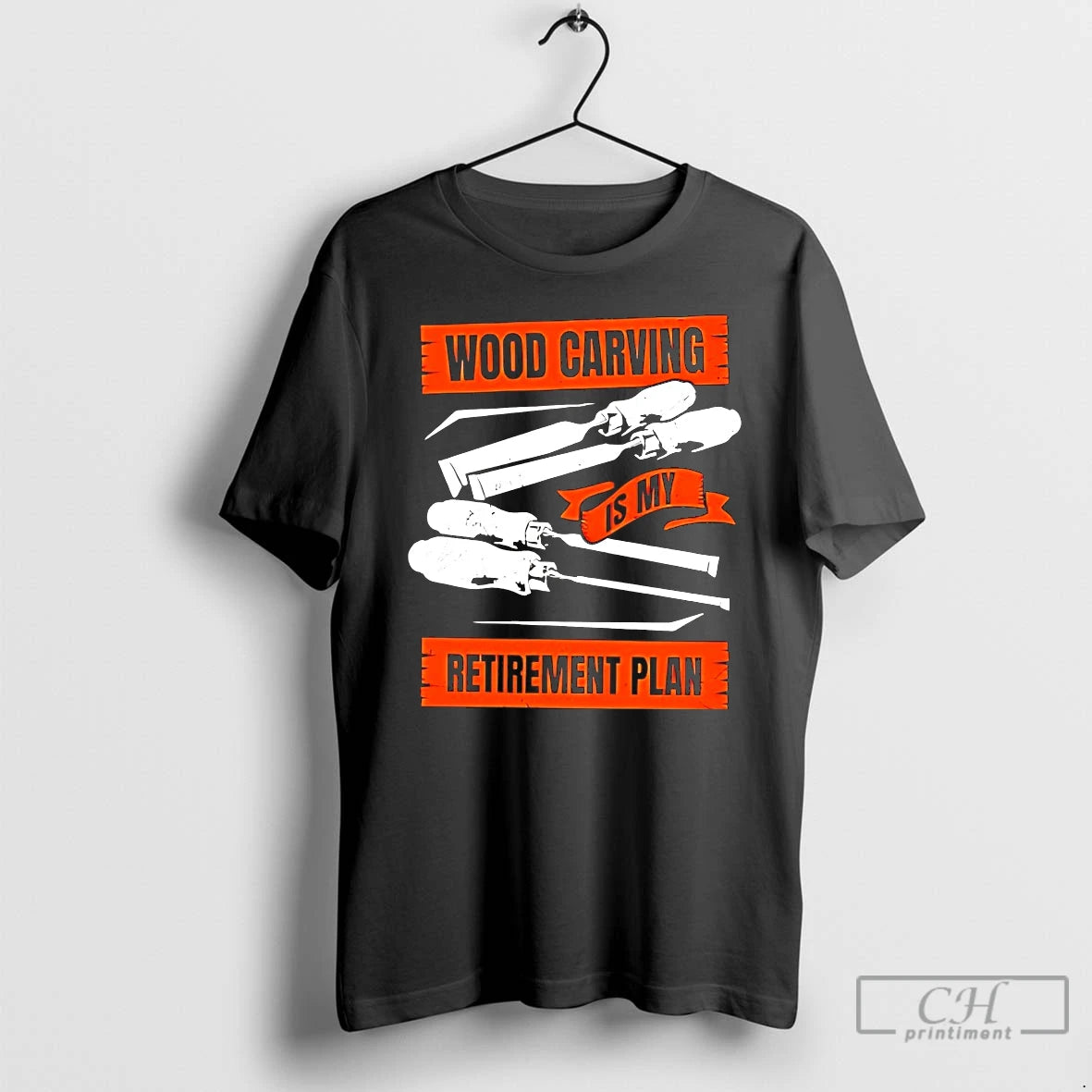 Premium Wood Carving Is My Retirement Plan T-Shirts, Hoodie, Sweatshirt | WearSparks.com