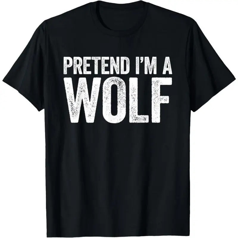 Pretend I'm A Wolf T-Shirt Matching Wolf Costume Shirt T-Shirt