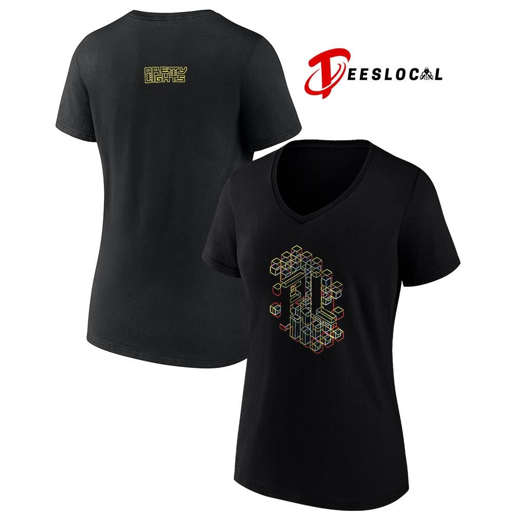Pretty Lights signal stacks graphic shirt