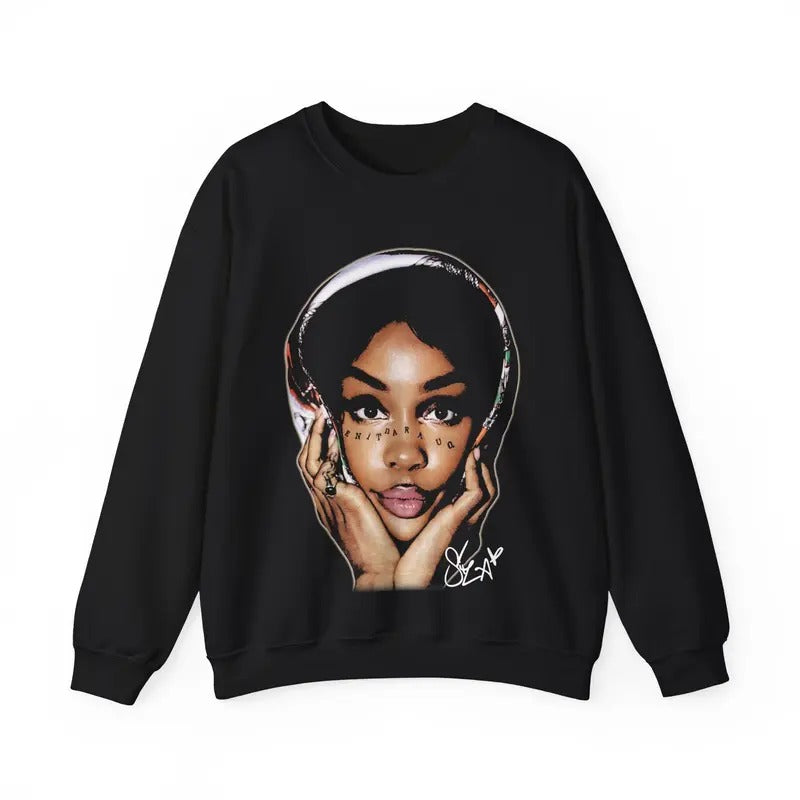 Pretty RNB Sweater HipHop Rap 90s Vibe Cute Aesthetic Adorable Sweatshirt Perfect Christmas Holiday Gift Crewneck Menswear