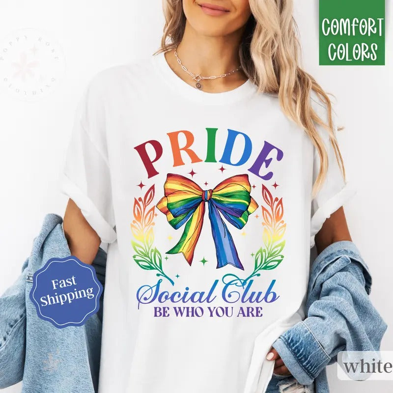 Pride Shirt Comfort Colors, LGBTQ Tshirt, Equal Rights Tee Hoodie, Sweatshirt | WearSparks.com