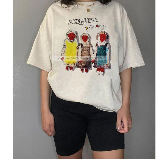Primary The Cure Vintage Shirt, The Cure Primary Graphic Retro Tshirt,
