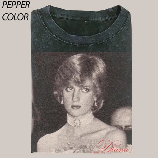 Princess Diana Vintage Graphic T-Shirt, Unisex Crewneck T-Shirt, Gift For Men Women