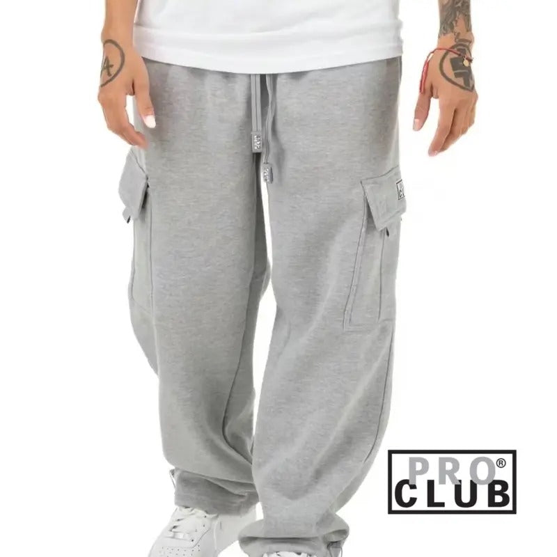 Pro Club Heavyweight Fleece Cargo Sweatpants  Pocket Casual Relaxed Fit T-Shirts, Hoodie, Sweatshirt | WearSparks.com