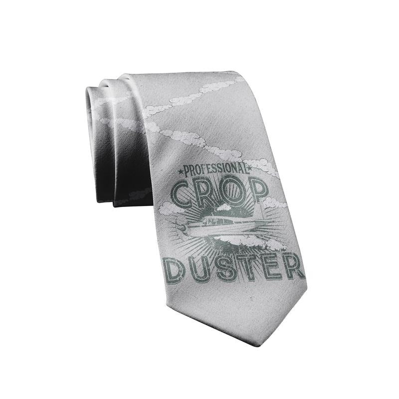 Professional Crop Duster Necktie Funny Neckties for Men Farting Tie Mens Novelty Ties Fart Dad Tie Funny Ties T-Shirts,...