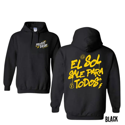 Project Torque El Sol T-Shirt - Crewneck Sweatshirt - Hoodie, Stylish Truck & Car Enthusiast Tee, Perfect for Automotive Fan