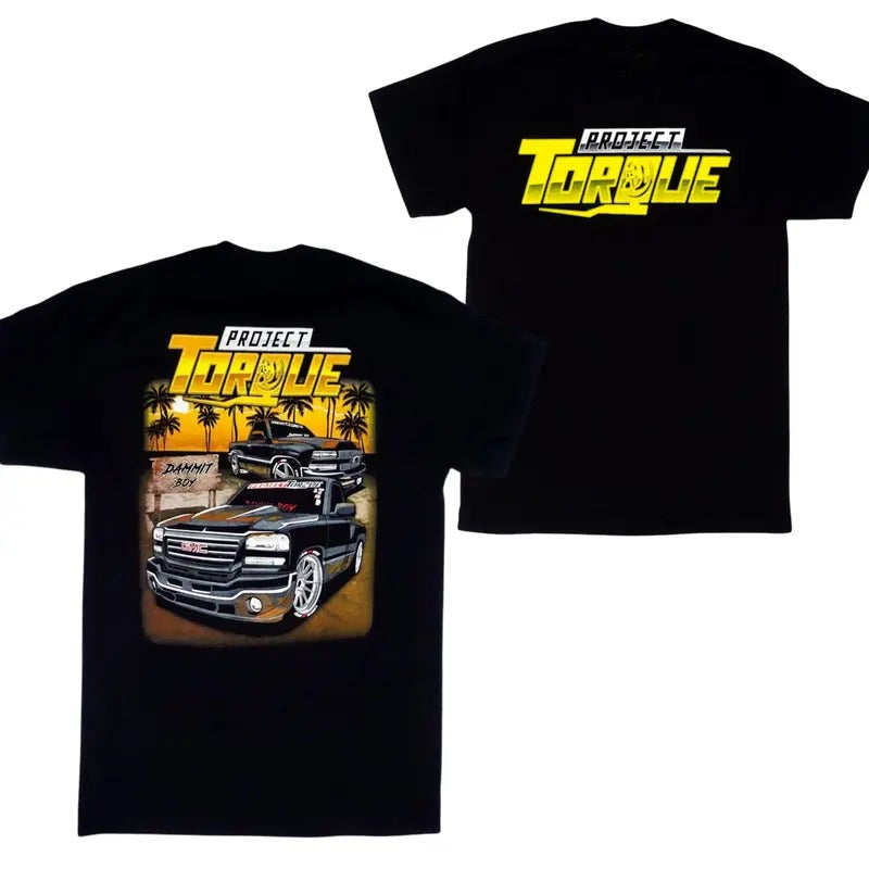 Project Torque Gmc & Silverado Nbs T-Shirt, Truck Shirts, Shirts For Men, Car Merch, Menswear