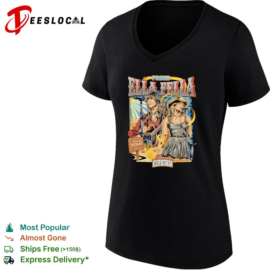 Proud Ella Fella country singer Choosin Texas shirt