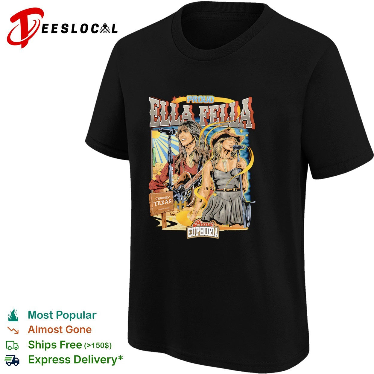 Proud Ella Fella country singer Choosin Texas shirt