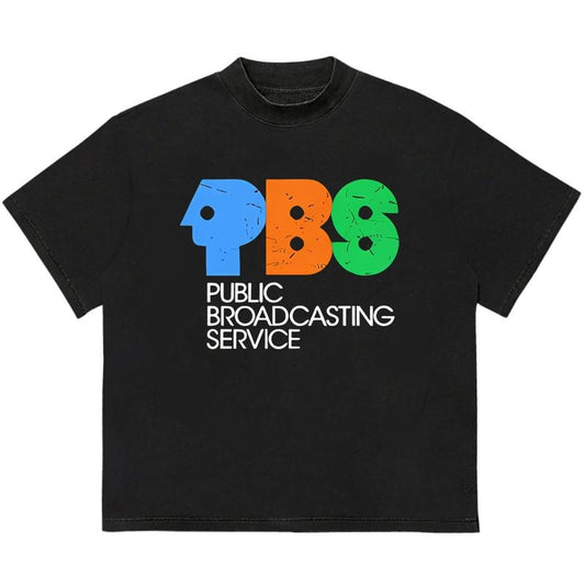 Public Broadcasting Service PBS T-Shirt Retro Graphic Trendy Gift for Him Hoodie, Sweatshirt | WearSparks.com
