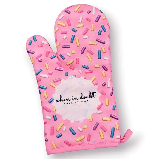 Pull It Out Oven Mitt