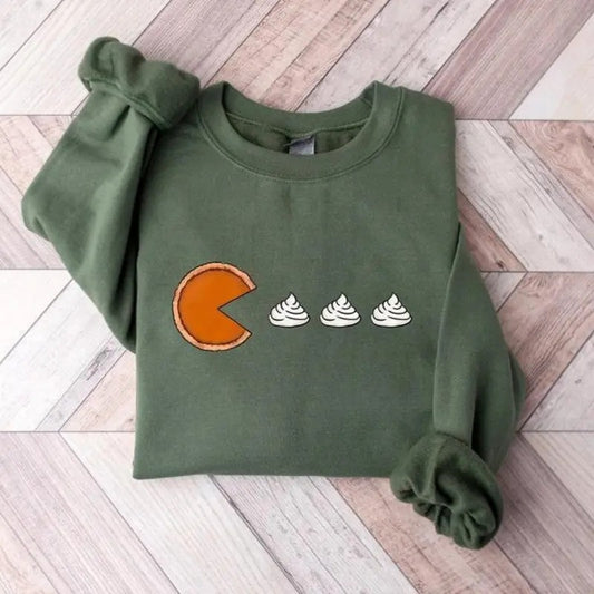 Pumpkin Pies Thanksgiving Sweatshirt, Hoodie, T - Shirt, Pumpkin Pie Sweatshirt, Thick Thighs Sweatshirt, Thanksgiving Sweatshirt for Women