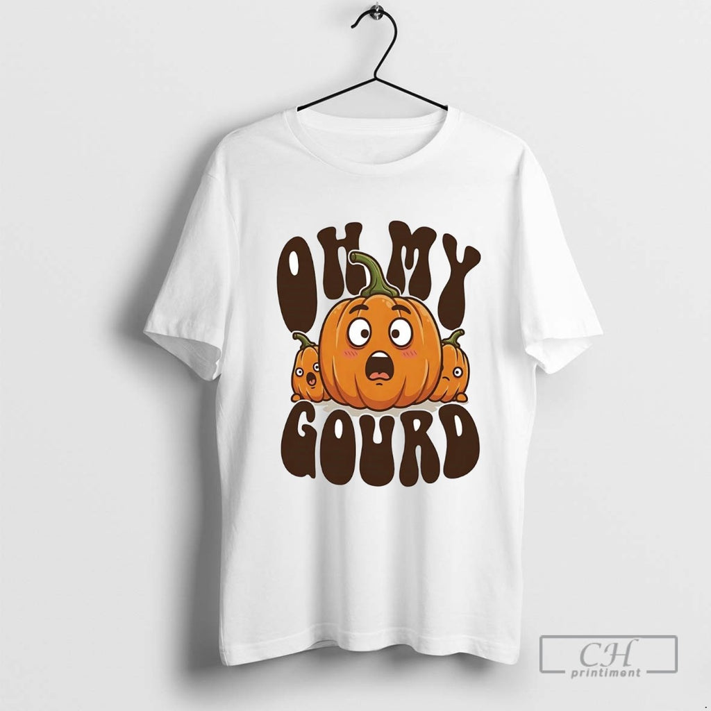 Pumpkin Oh My Gourd Halloween Shirt Sweater