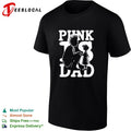 Punk Is Dad fatherhood mohawk parenting shirt