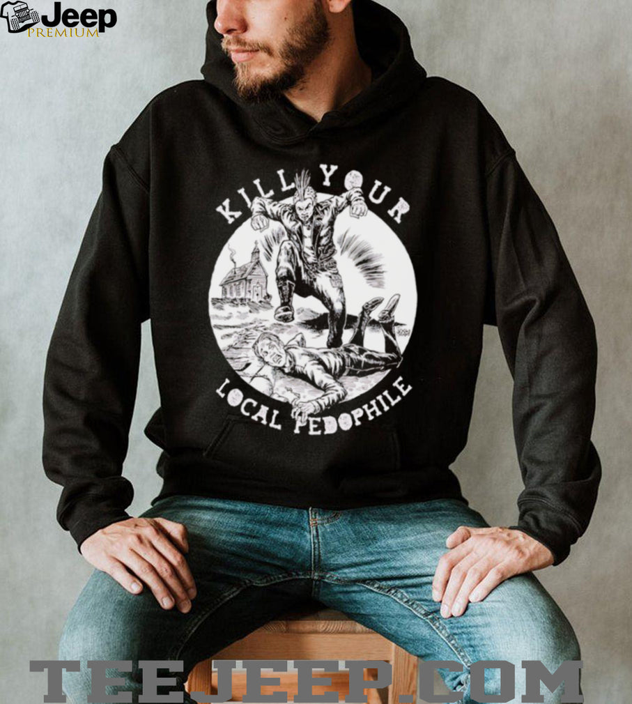 Punk Rock Kill Your Local Pedophile Vintage Graphic T Shirt