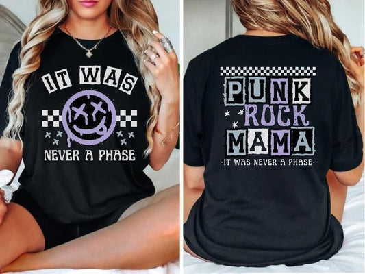 Punk rock Moms Club Graphic Tshirt, emo Mama Shirt, mama tour shirt, Tattooed Mother gift