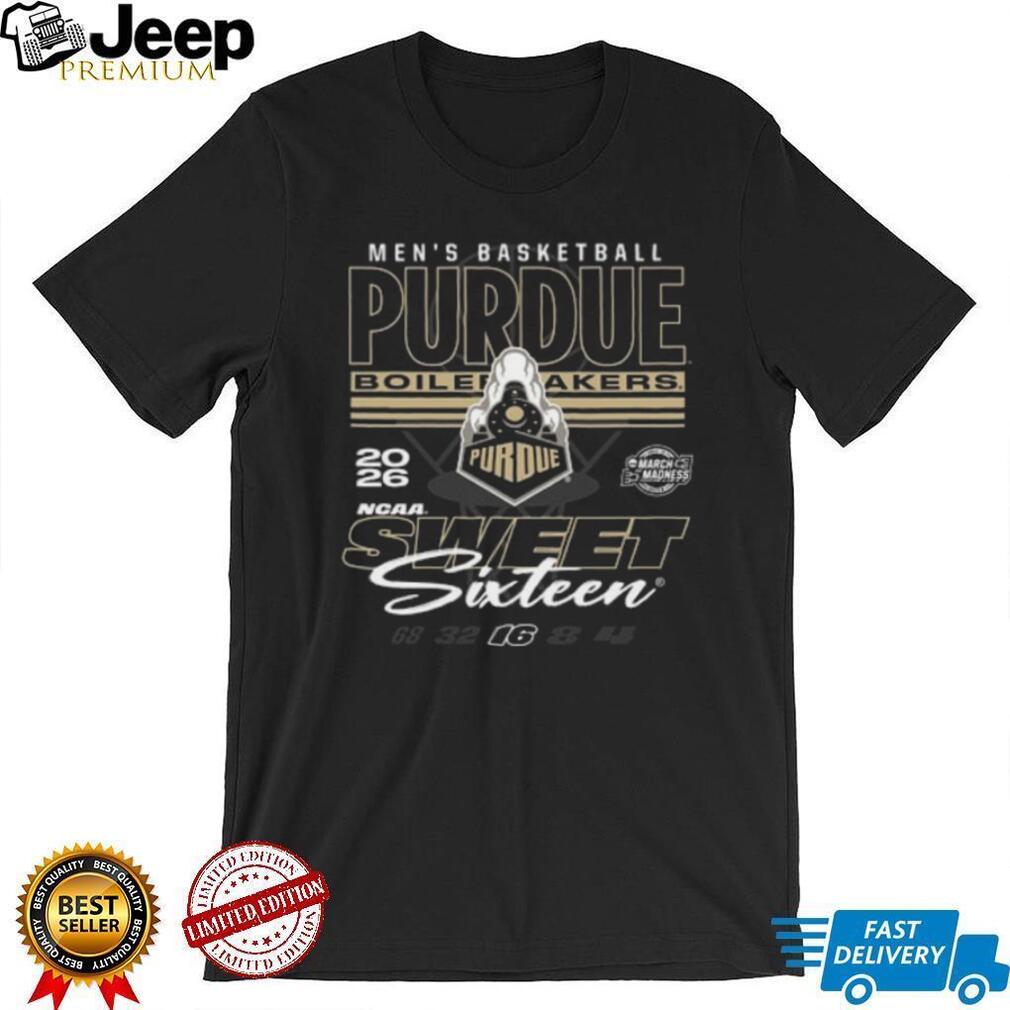 Purdue Boilermakers 2026 NCAA Men’s Basketball Sweet Sixn T Shirt