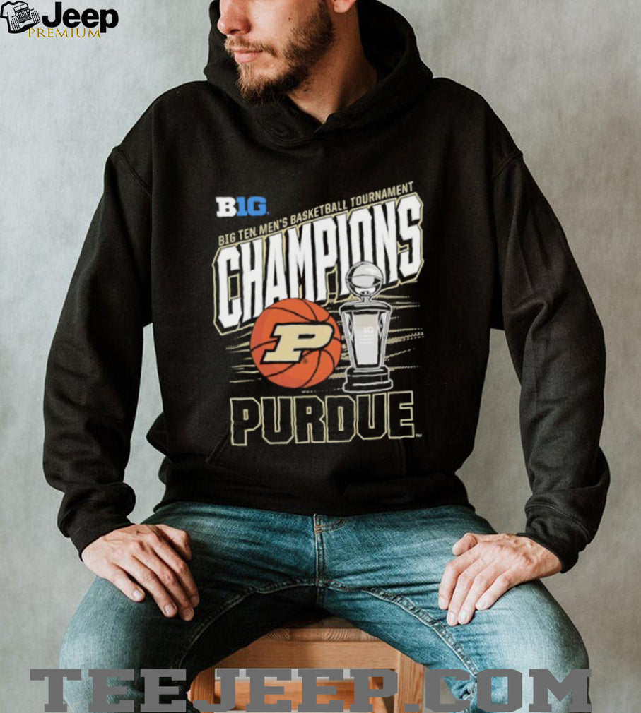 Purdue Boilermakers Big Ten Men’s Basketball Tournament Champions T Shirt