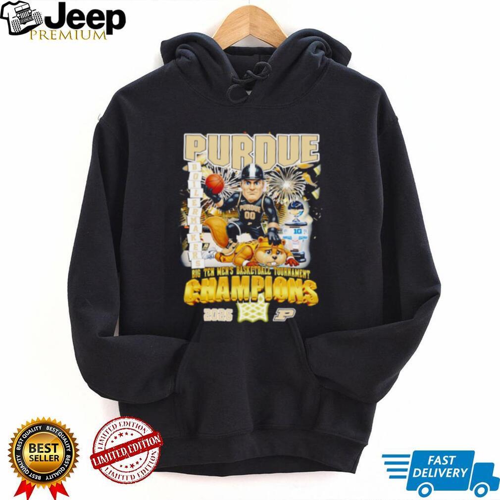 Purdue Boilers Big Ten Men’s Basketball Tournament Champions 2026 T Shirt