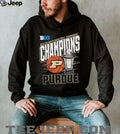 Purdue Men’s Basketball Big Ten Tournament Champions Trophy Graphic T shirt