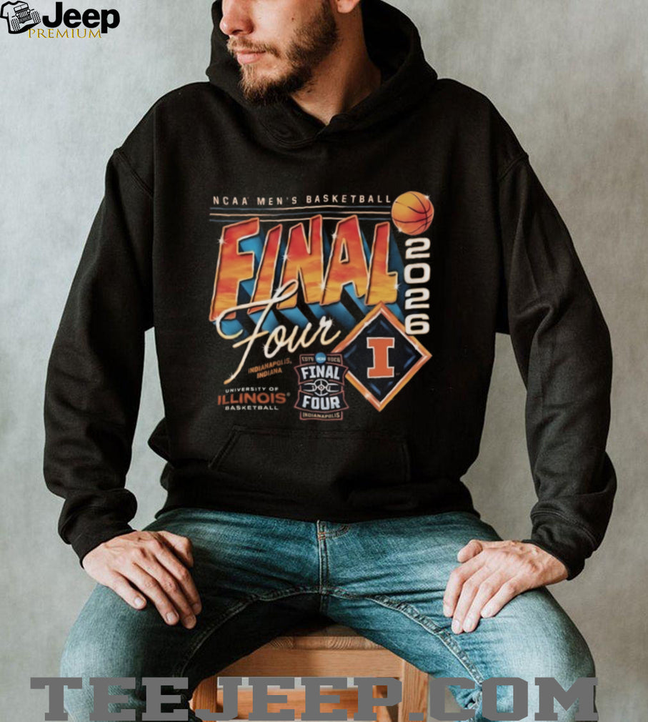 NCAA Men’s Basketball Final Four 2026 University of Illinois T Shirt