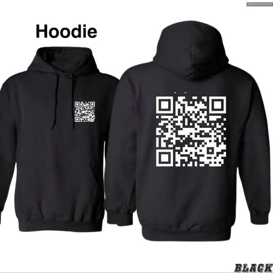 QR Code F.U Hoodie, Sweater, Tee Shirt, Funny Meme Joke Troll Gift, QR Code Sweatshirt, T-Shirt, Gift for all season ,...