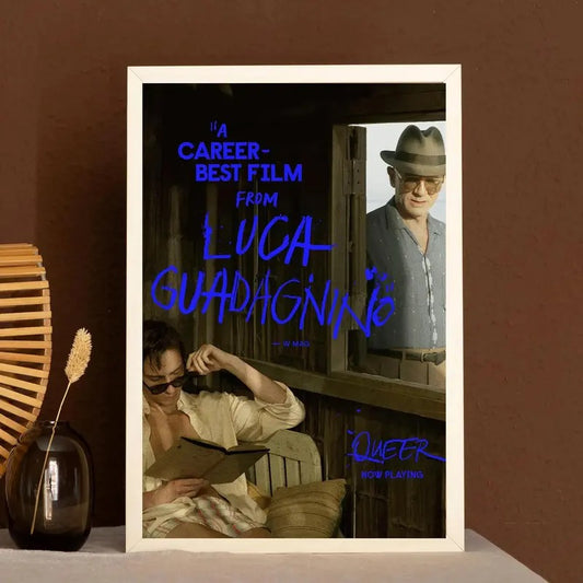 Queer Movie Drew Starkey and Daniel Craig Limited Poster | Queer LGBT Poster | Lovers Wall Print Collection Art, Gaming Character Print, Home Decor