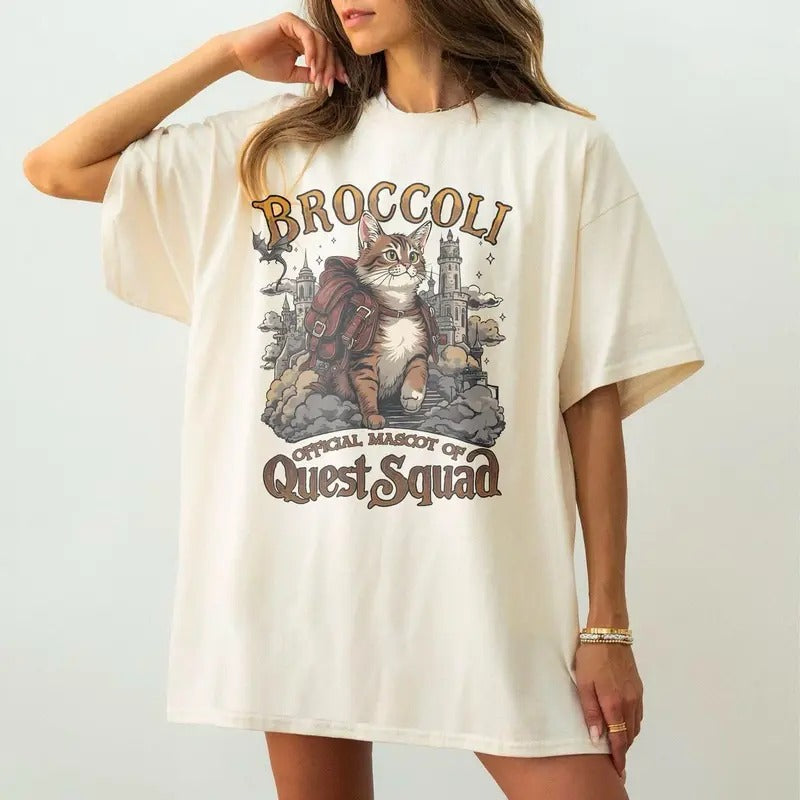 Quest Squad Onyx Storm Shirt, Broccoli Fourth Wing Merch, Xaden Riorson Sweatshirt, Bookish Shirt, Romantasy Fan Sweater,...