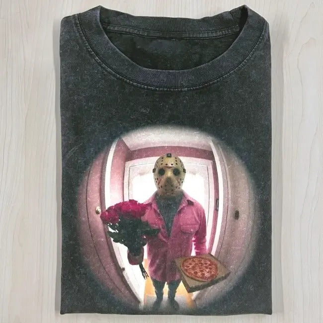 RANDKAZ DRESZCZYKIEM SHIRT, Jason Voorhees T-Shirt, Halloween Shirt, Horror Movie Shirt, Horror Character, Funny Halloween Shirt, Unisex T-Shirt, Gift For Men Women