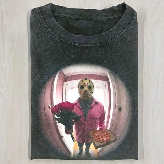 RANDKAZ DRESZCZYKIEM SHIRT, Jason Voorhees T-Shirt, Halloween Shirt, Horror Movie Shirt, Horror Character, Funny Halloween Shirt, Unisex T-Shirt, Gift For Men Women